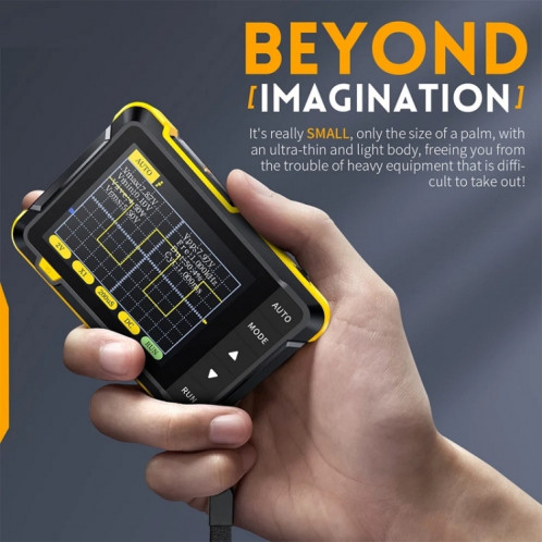 Petit oscilloscope numérique portable FNIRSI pour la maintenance, spécification : mise à niveau SF21021146-010